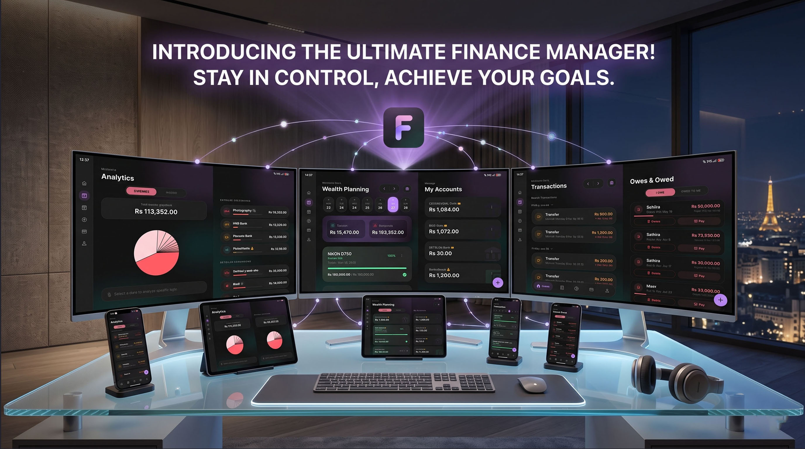 FinTrack – Intelligent Personal Finance & Asset Manager